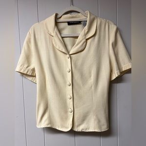 Vintage Sag Harbor Cream Top